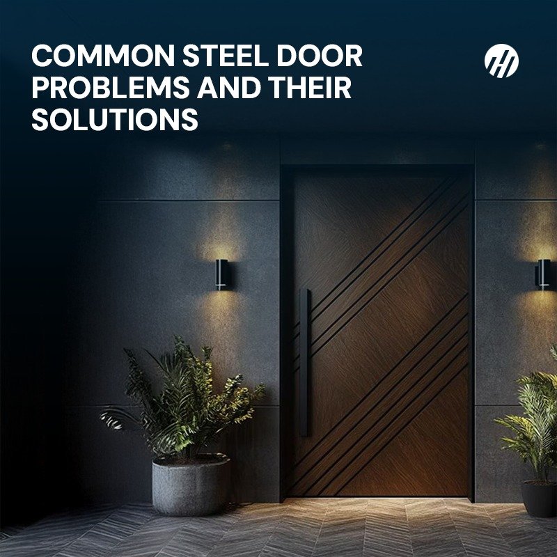 
								Steel doors in India